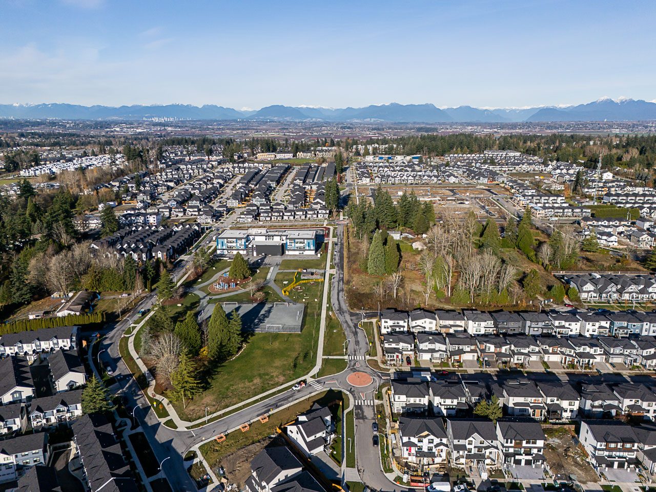 Rental home or multi-unit building exterior, well maintained