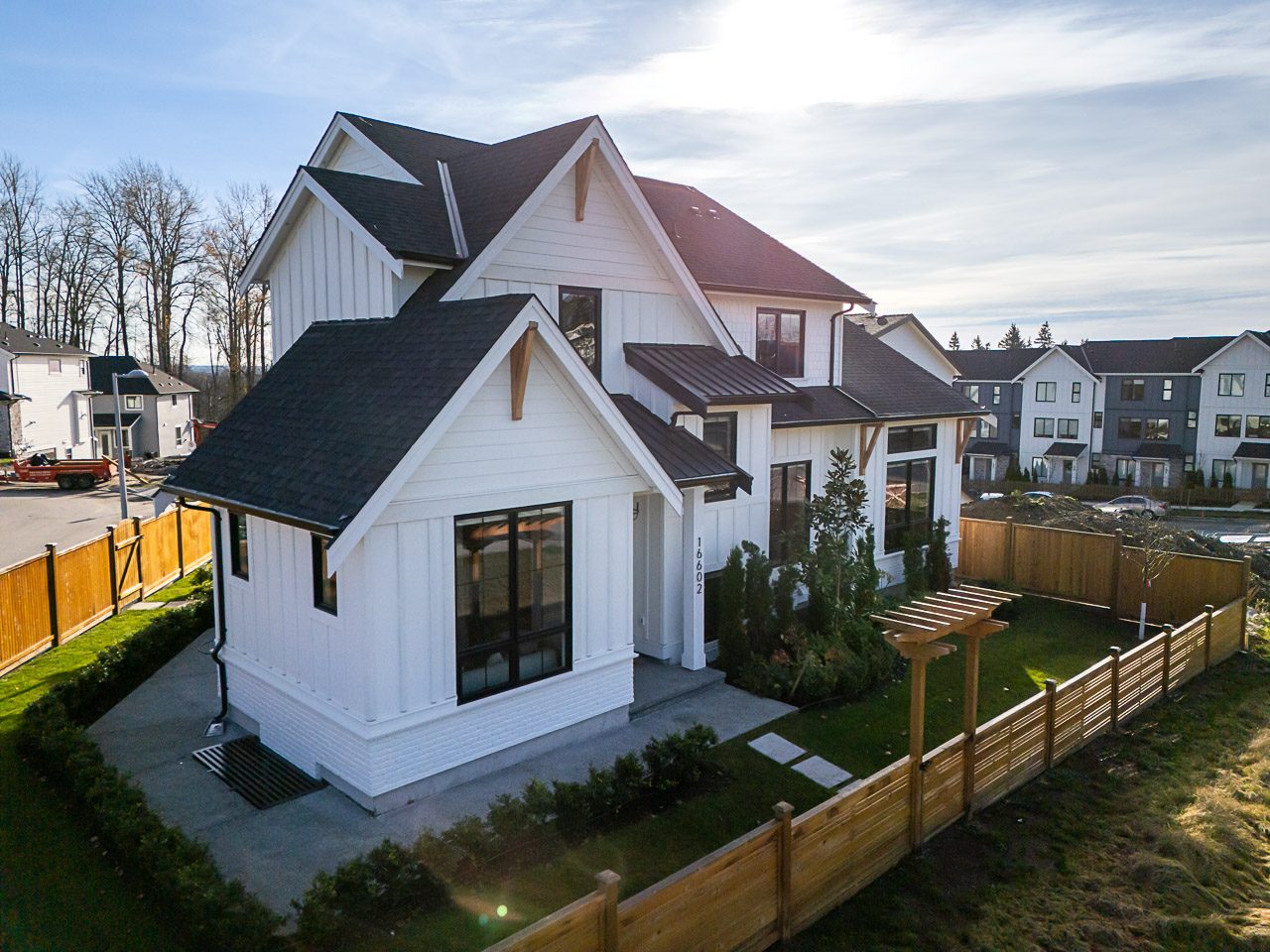 Well kept home or small multi-unit building exterior