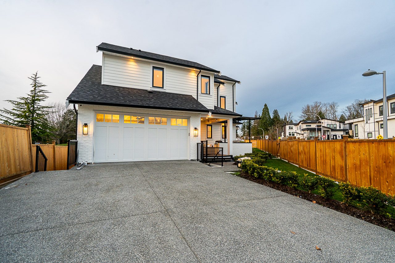 Rental home or multi-unit building exterior, well maintained